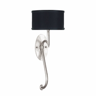 784650-SF42 Fine Art Lamps Allegretto 22"H Sconce with Silver Finish