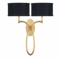 784750-SF34 Fine Art Lamps Allegretto 21"H Sconce with Gold Finish
