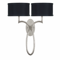 784750-SF42 Fine Art Lamps Allegretto 21"H Sconce with Silver Finish