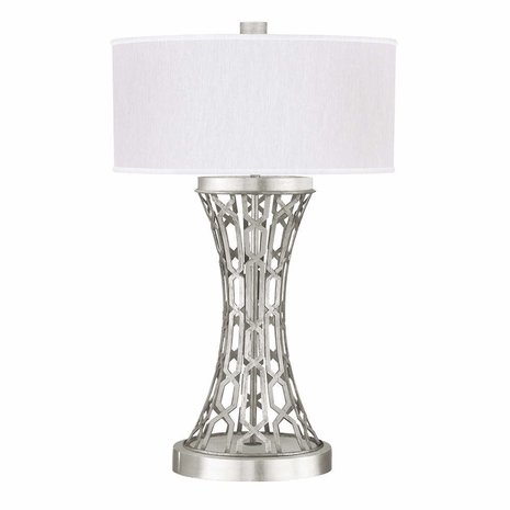 784910-SF41 Fine Art Lamps Allegretto 32"H Table Lamp with Silver Finish