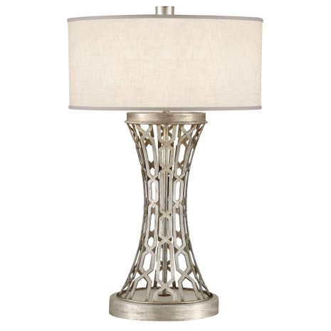 784910ST Fine Art Lamps Allegretto 32"H Table Lamp with Silver Finish