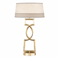 785010-2ST Fine Art Lamps 1 Light Allegretto 34" Table Lamp with Gold Finish