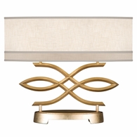 785710-2ST Fine Art Lamps 2 Light Allegretto 21" Table Lamp with Gold Finish