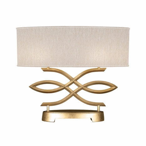 785710-SF33 Fine Art Lamps 2 Light Allegretto 21" Table Lamp with Gold Leaf Finish