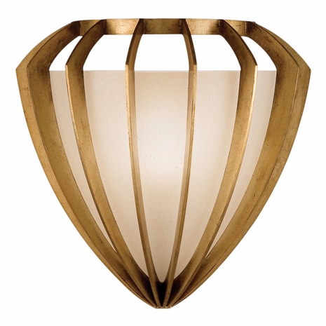 786450-2ST Fine Art Lamps Staccato Gold 11 inch 1 Light Sconce
