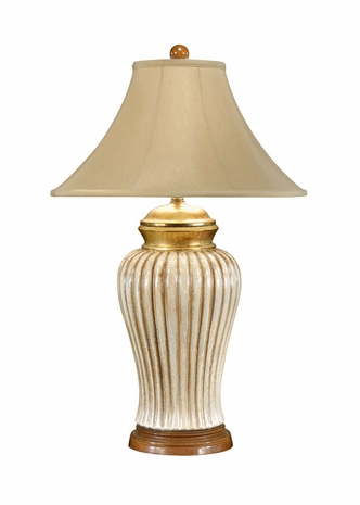 7871 Wildwood Lamps Ribbed Jar Lamp