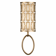 787450-2ST Fine Art Lamps 1 Light Allegretto 26" Sconce with Gold Finish
