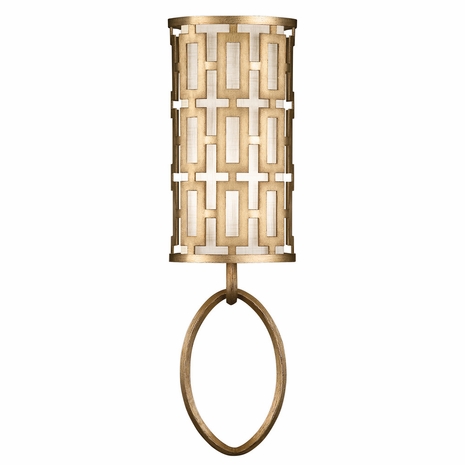 787450-2ST Fine Art Lamps 1 Light Allegretto 26" Sconce with Gold Finish