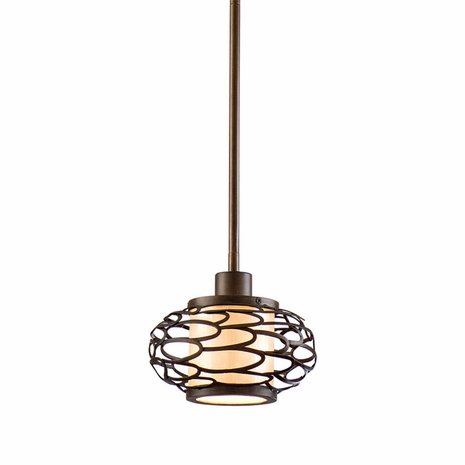 79-41 Corbett Cesto 1Lt Mini Pendant with Napoli Bronze Finish