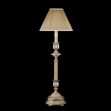 791315-2 Fine Art Lamps Acanthus Silver 1 Light Console Lamp