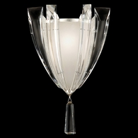799550 Fine Art Lighting Vol de Cristal 16"H Sconce with Silver Finish