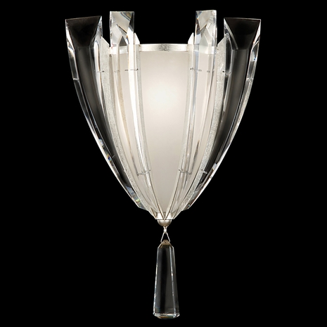 799550 Fine Art Lighting Vol de Cristal 16"H Sconce with Silver Finish