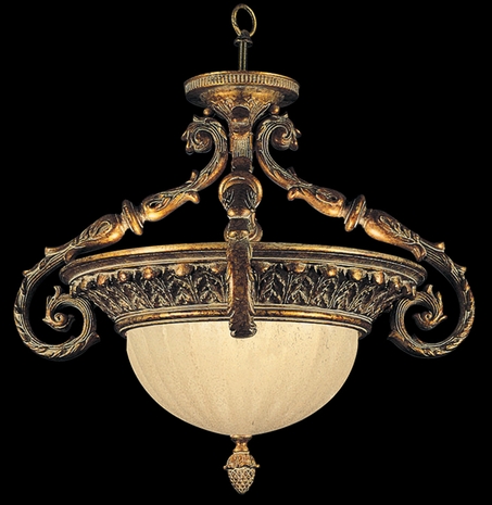 807345ST Fine Art Lamps Verona Semi-Flush Mount