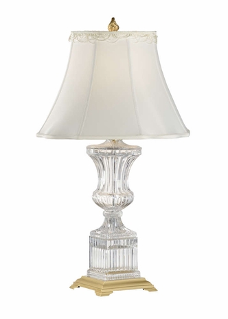 8099 Wildwood Solid Crystal Clear Samantha Lamp