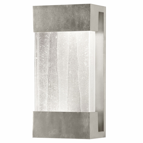 810850-33ST Fine Art Lamps 2 Light Crystal Bakehouse 14" Sconce with Silver Finish