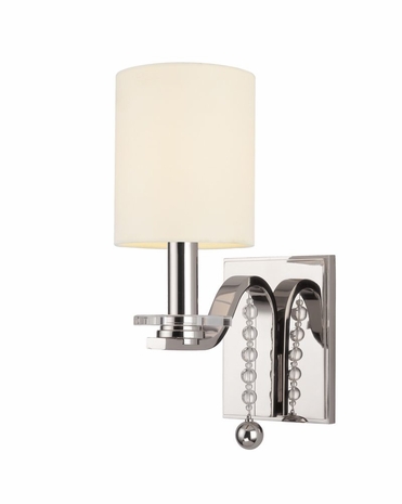 8161 Hudson Valley Bold & Glamorous (1) Light Bolton Wall Sconce