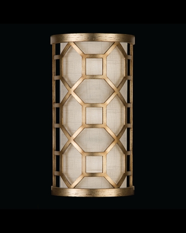 816750-2GU Fine Art Lamps Allegretto Gold 12 inch 1 Light Sconce