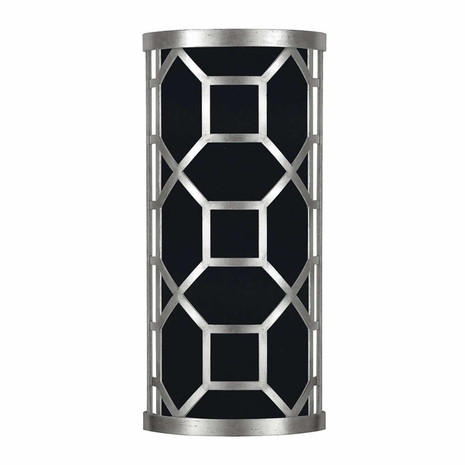 816850-SF42 Fine Art Lamps Allegretto 17"H Sconce with Silver Finish