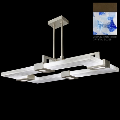 819240-12ST Fine Art Lamps Crystal Bakehouse 9 inch 4 Light Pendant