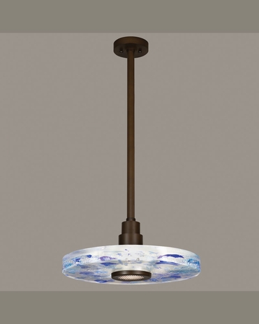 823240-12ST Fine Art Lamps Crystal Bakehouse 8 inch 1 Light Pendant
