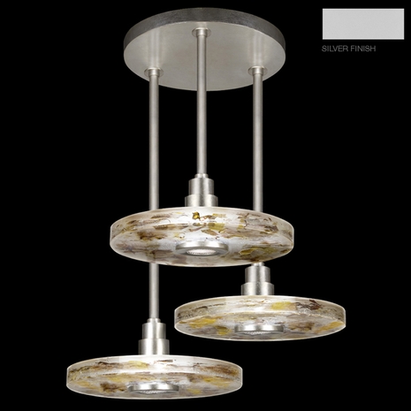 823640-21ST Fine Art Lamps Crystal Bakehouse 18 inch 3 Light Pendant