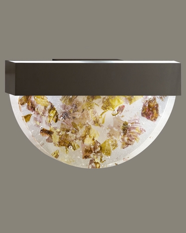 824550-11ST Fine Art Lamps Crystal Bakehouse 10 inch 2 Light Sconce