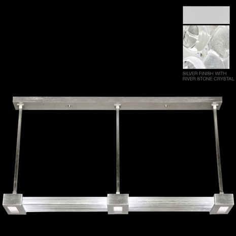 826840-24ST Fine Art Lamps Crystal Bakehouse 4 inch 3 Light Pendant