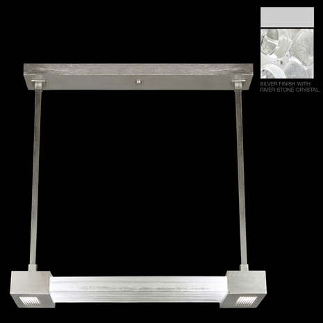 827040-24ST Fine Art Lamps Crystal Bakehouse 4 inch 2 Light Pendant