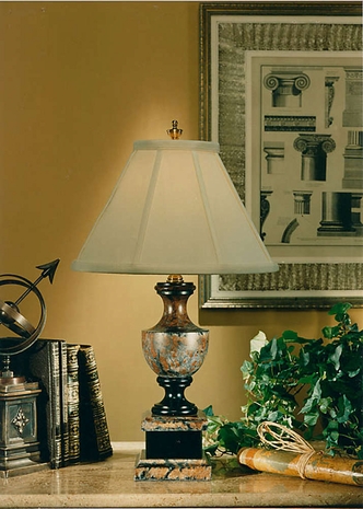 8276 Wildwood Lamps Classic Stone Lamp