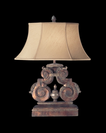 828510ST Fine Art Lamps Stile Bellagio 30 inch In Line Hi-Lo 60W 2 Lt Table Lamp