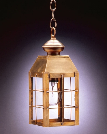 8312 Northeast Lantern Woodcliffe (1) Light Medium Base Hanging Fixture With Multiple Glass & Finish Options