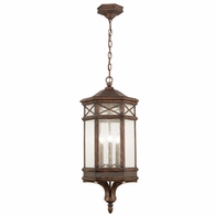 837082 Fine Art Lighting Holland Park 15"W Outdoor Lantern with Bronze Finish