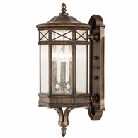 837481 Fine Art Lighting Holland Park 27"H Outdoor Wall Mount with Bronze Finish