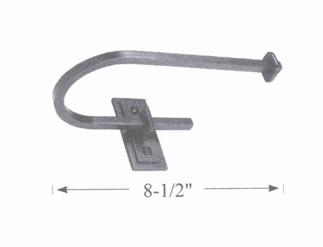 84-0008-07-R Hubbardton Forge Lighting Metra Curved Tissue Holder (Returned Item)