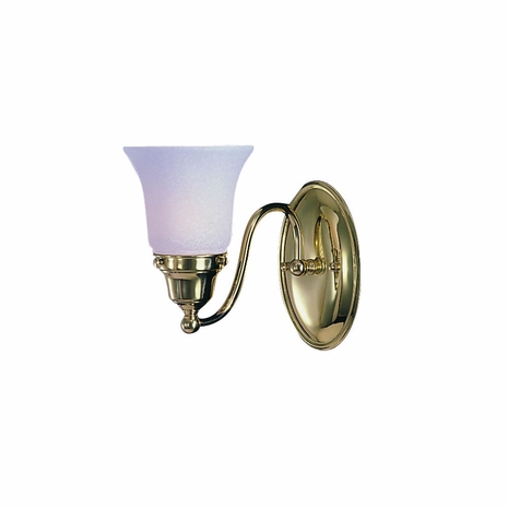 F-8411 Framburg 1-Light Mahogany Bronze Magnolia Sconce