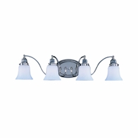 F-8414 Framburg 4-Light Mahogany Bronze Magnolia Sconce