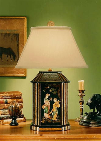 8419 Wildwood Lamps Garden Musicians Lamp