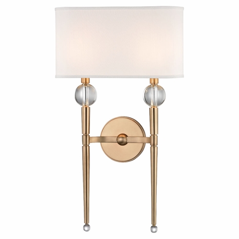 8422 Hudson Valley Rockland 2 Light Wall Sconce
