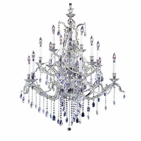 8425 Framburg Lighting Vienna Fifteen-Light Chandelier