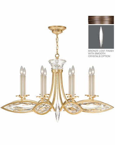 843940-31ST Fine Art Lamps Marquise 26 inch 8 Light Chandelier