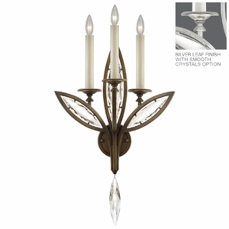 844650-11ST Fine Art Lamps Marquise 31 inch 3 Light Sconce