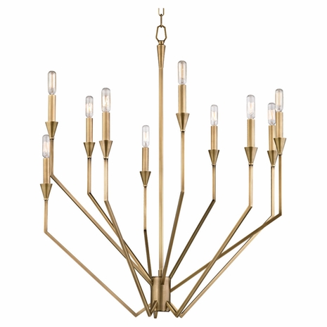 8510 Hudson Valley Archie 10 Light Chandelier