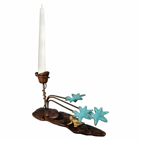 857CH Springdale 5H Frog Metal Candle Holder (Candles Not Included)