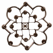 860540 Fine Art Lighting Liason 58"W Round Chandelier with Bronze Finish