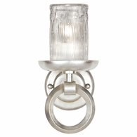 860950-2 Fine Art Lighting Liason 12"H Sconce with Silver Finish