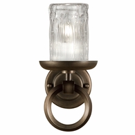 860950 Fine Art Lighting Liason 12"H Sconce with Bronze Finish