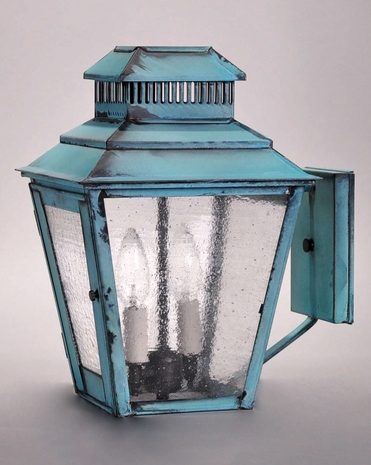 8631 Northeast Lantern Elryan (1) Light Medium Base Wall Fixture With Multiple Glass & Finish Options