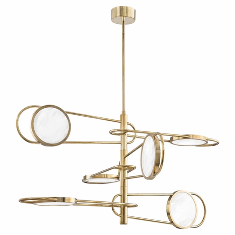 8726 Hudson Valley Jervis 6 Light Pendant