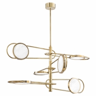 8726 Hudson Valley Jervis 6 Light Pendant