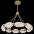 873040-2 Fine Art Lighting Allison Paladino 32"W Round Pendant with Gold Finish